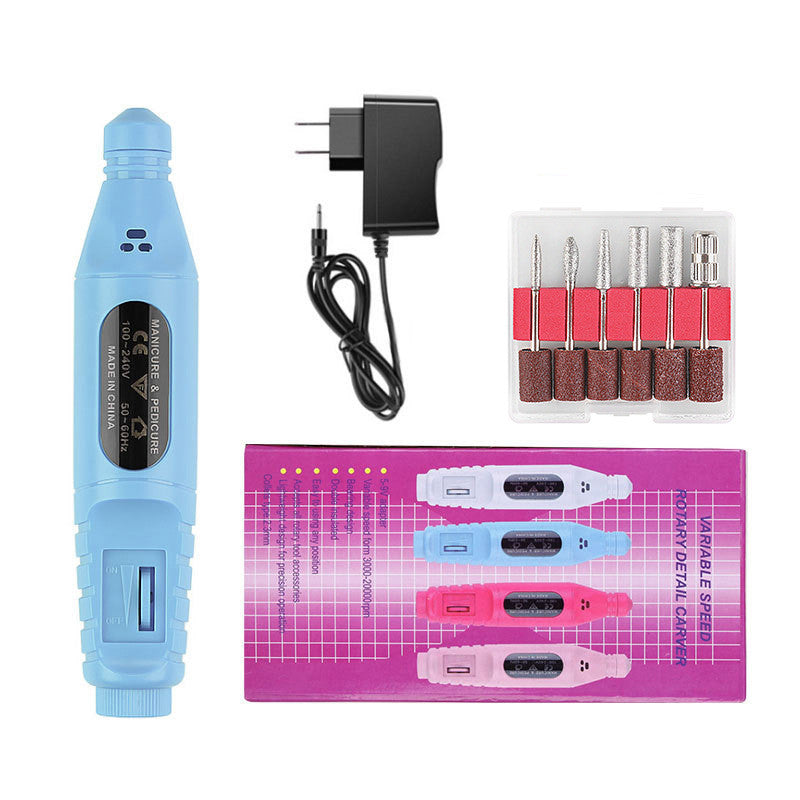 Portable USB Nail Polisher Machine - 20000 Speed