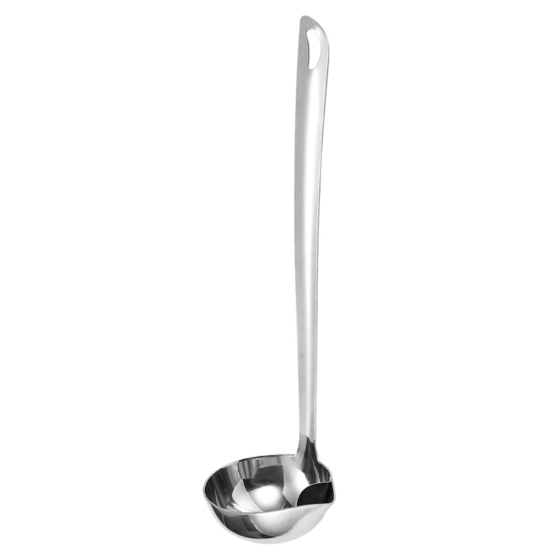 Stainless Steel Oil Separator Spoon Kitchen Tool for Water and Oil Filtration
