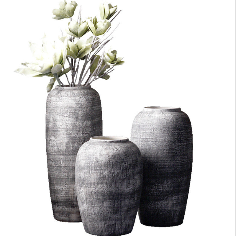 Large Ceramic Floor Vase - Classic Home Decor, Multiple Sizes & Styles