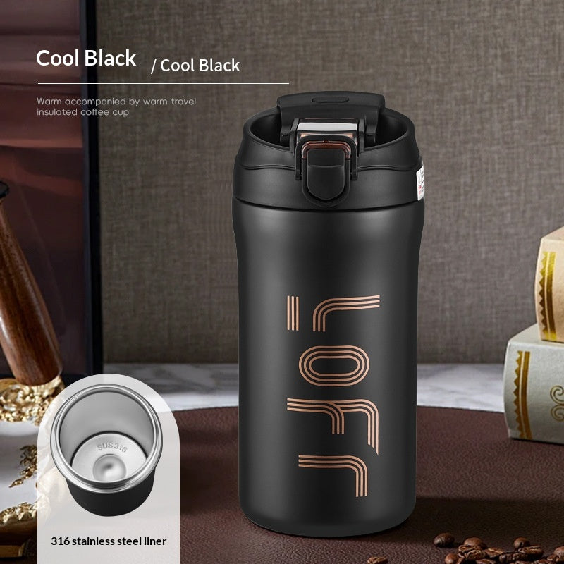 Large Capacity Stainless Steel Thermos Water Bottle with Leakproof Lid – Outdoor & Travel