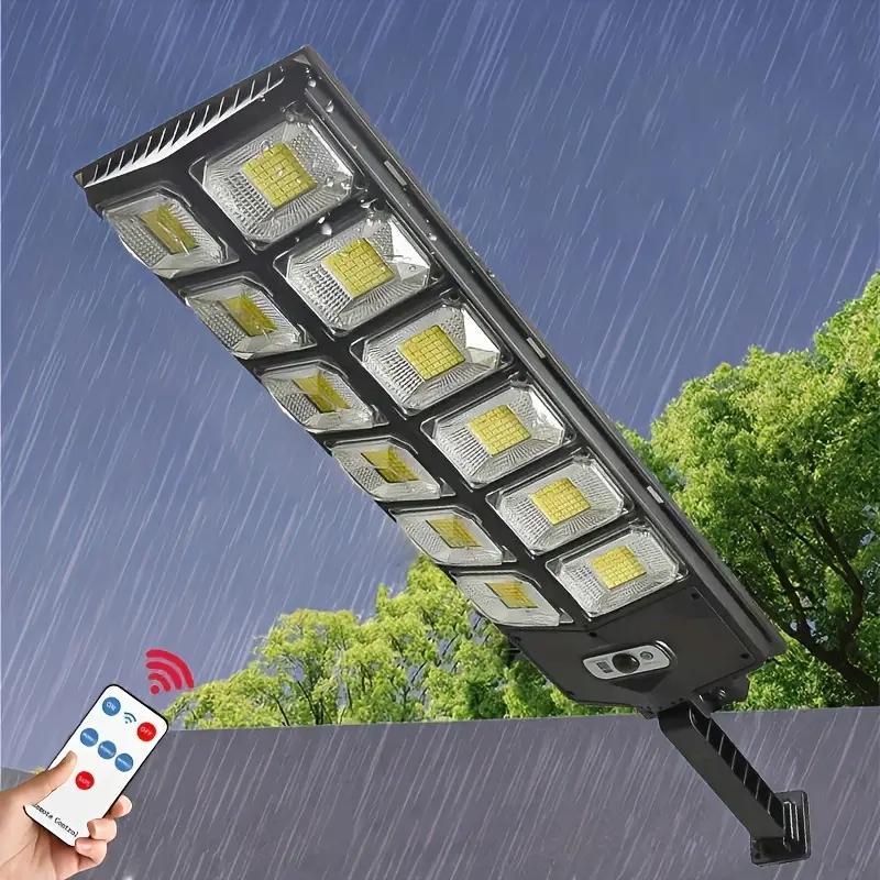 Solar Street Light 360 LED Ultra-Bright Outdoor Garden Lighting - Daylight Mode