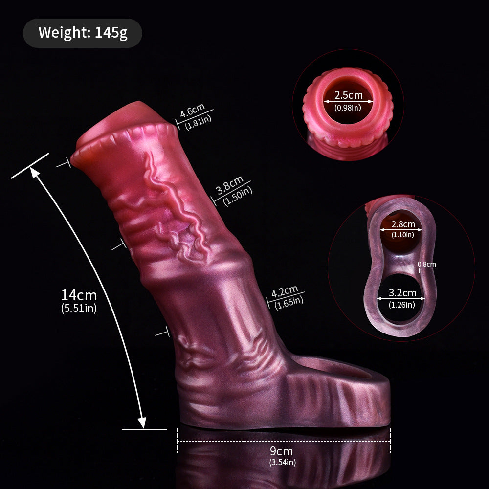 Extended Sperm Lock Ring Set for Men - Multiple Sizes & Variants