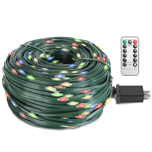 330FT LED String Lights - Waterproof with Remote, 8 Modes & Timer