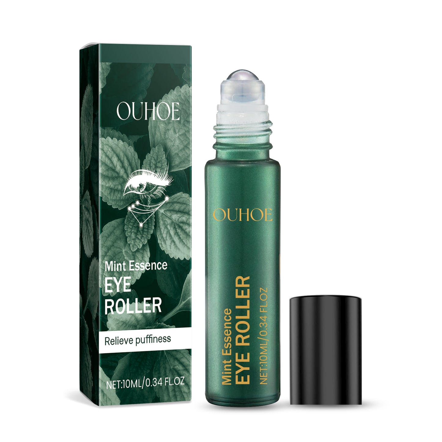 Mint Essence Eye Roller for Dark Circles, Puffiness & Fine Lines - 10ml