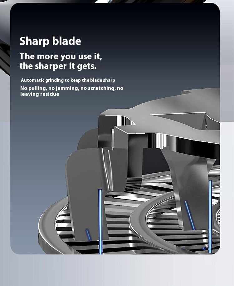 Mini Electric Shaver Compact Rechargeable Razor for Home Use