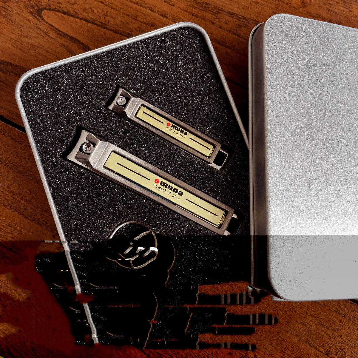 Stainless Steel Nail Clippers for Seniors - 2 Sizes