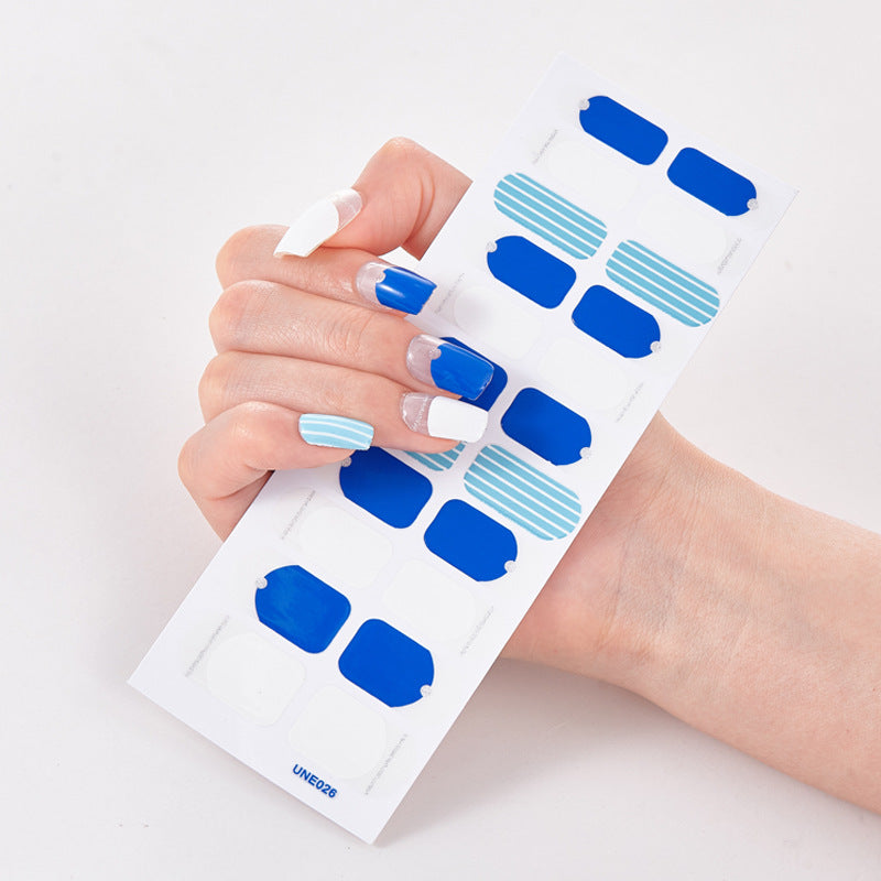 Self-Adhesive Nail Stickers Shell Pattern for Nail Art, Envelope Packaging