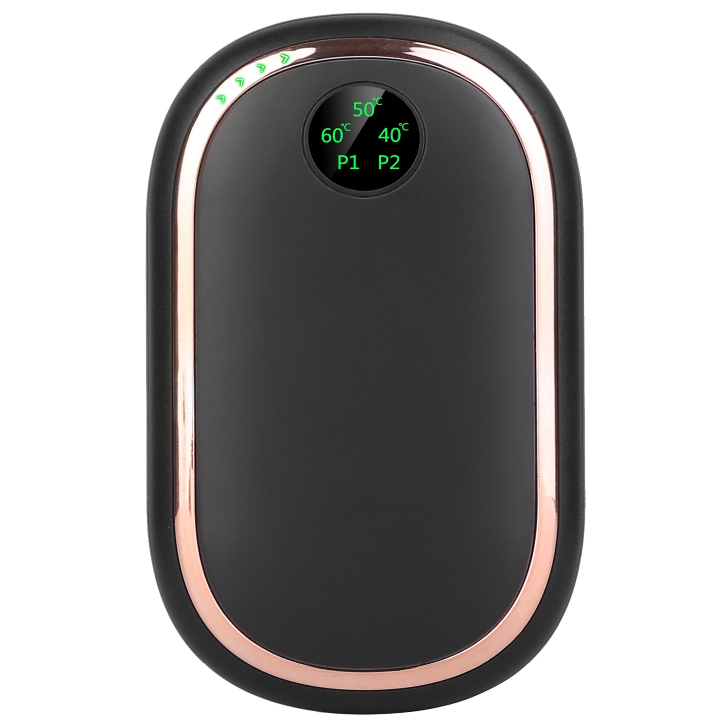 Rechargeable Hand Warmer with Digital Display - 3 Heating Levels