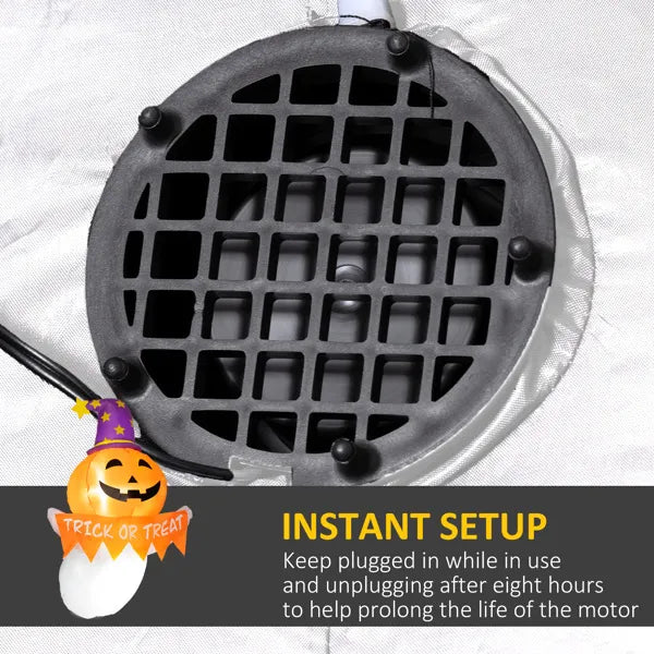 Inflatable Halloween Ghost Decoration with LED Lights