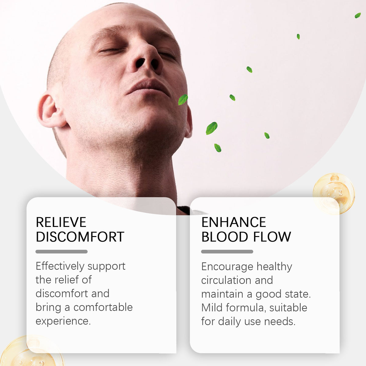 Clean Daily Nasal Spray Mild Care Male Body Discomfort