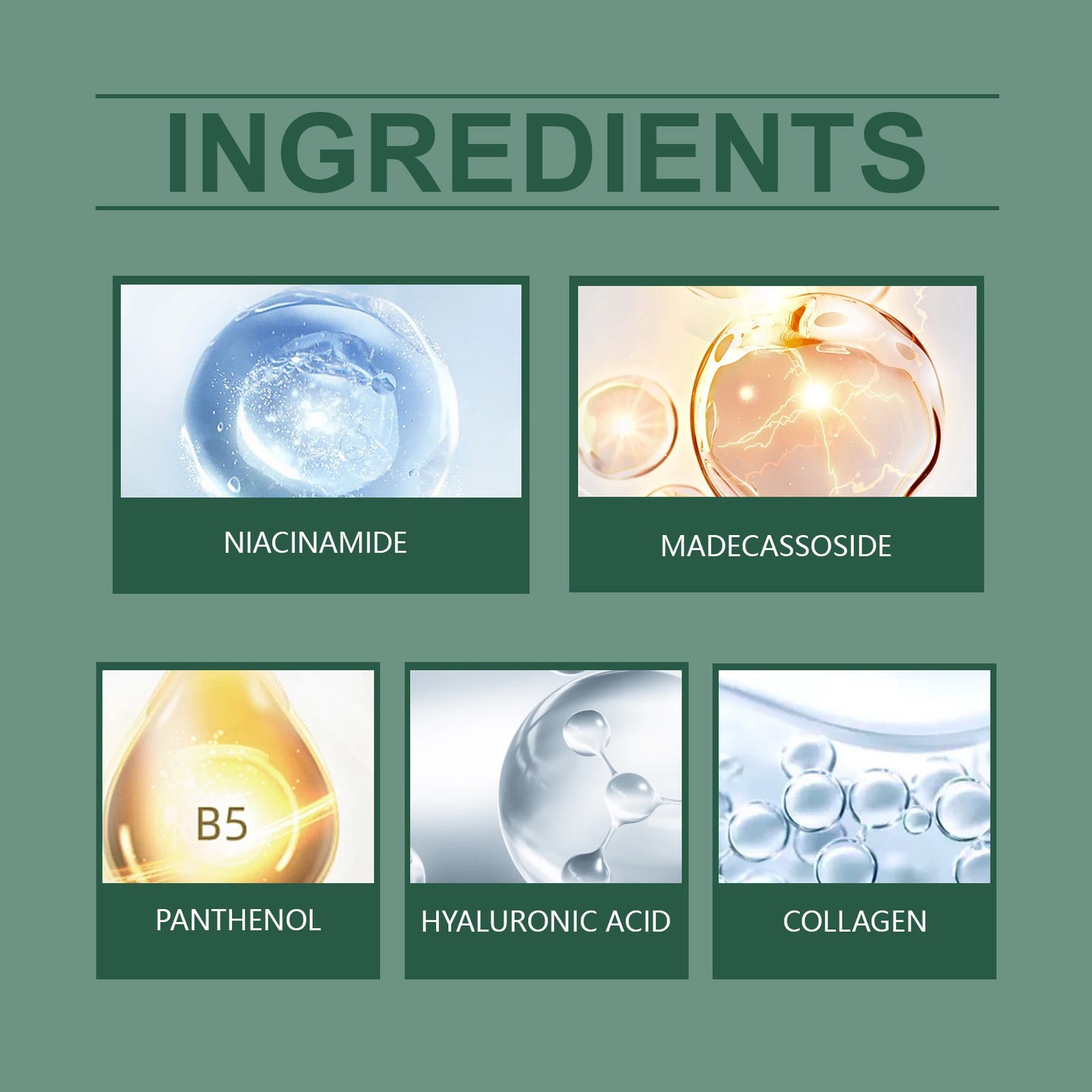 Anti-Wrinkle Moisturizing Serum with Niacinamide - Hydrating Facial Essence
