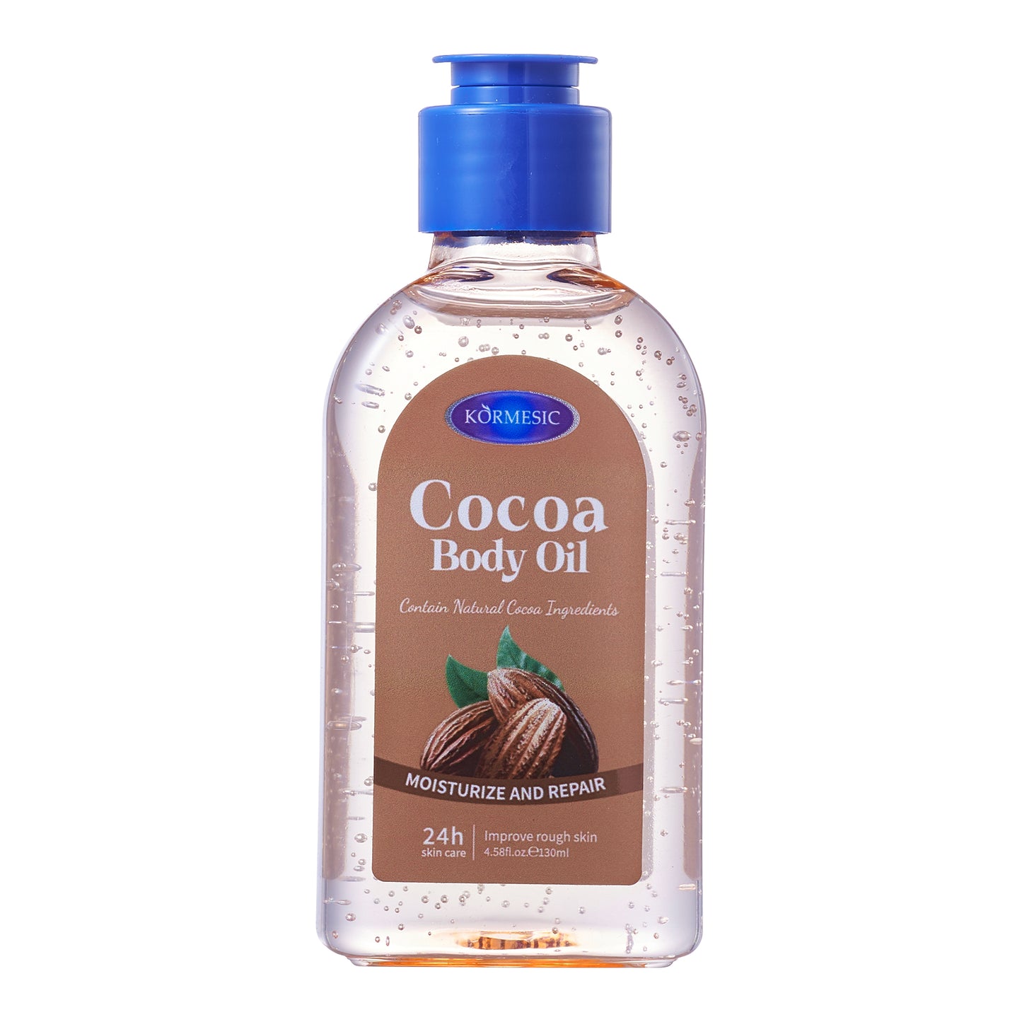 Cocoa Gel Body Oil 130ml - Hydrating Skin Care for Smooth Glow