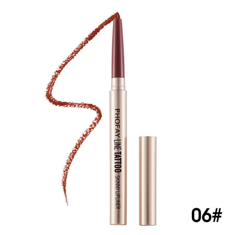 Waterproof Lip Liner Pencil - Long Lasting Contour and Definition