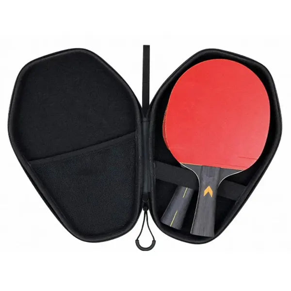 Table Tennis Racket Hard Case EVA Dustproof Storage Bag with Hand Strap