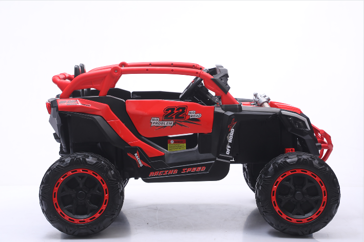 24V 400W Kids Ride On Car with Remote Control & Bluetooth - Red