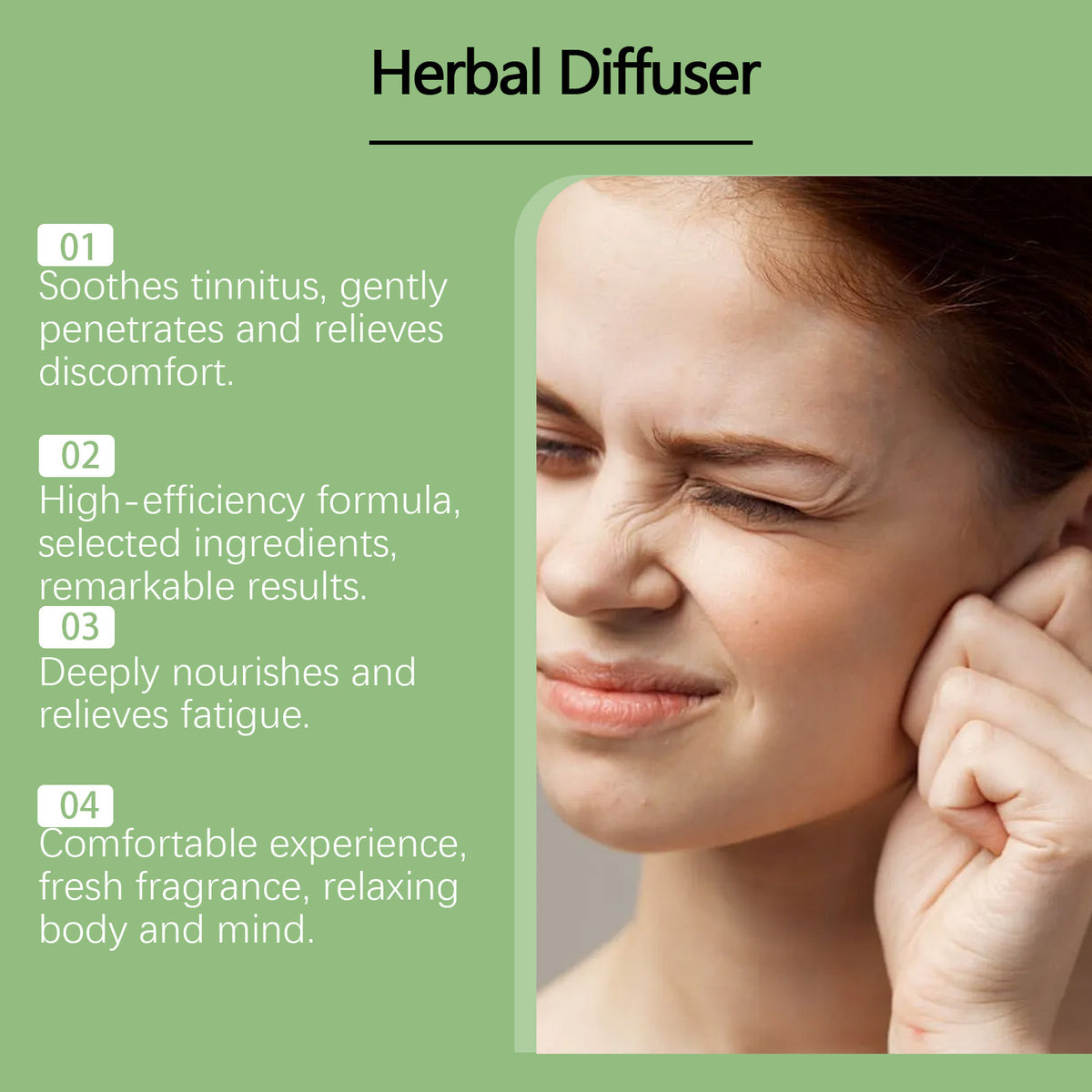 Herbal Nose Drain Plunger Gentle Cleaning