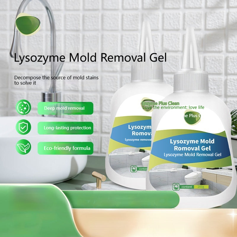 High-Capacity Mold-Removal Gel for Washing Machine Drums & Seals