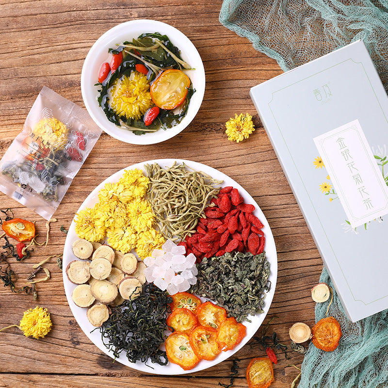 Honeysuckle Chrysanthemum Tea - Natural Wellness Blend