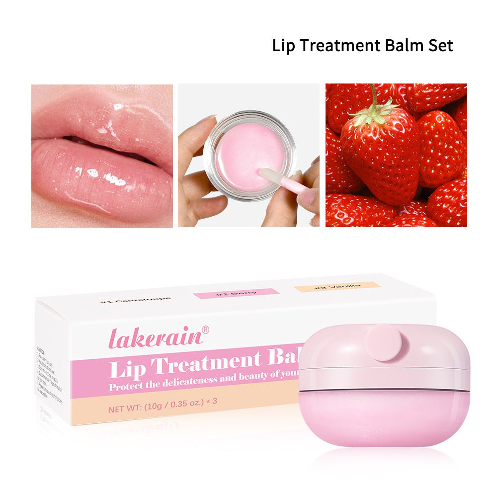 Hydrating Lip Care Set with Moisturizing Creams - Light Lip Lines Treatment
