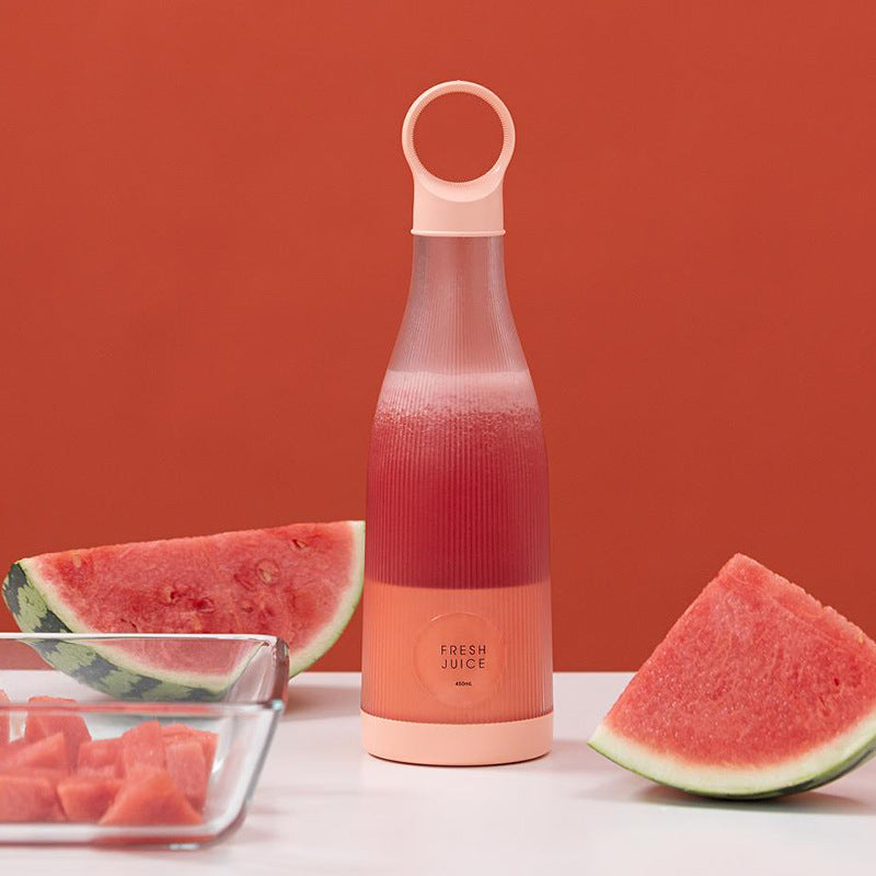 Portable Electric Juicer USB Handheld Fruit Extractor for Outdoor & Household Use