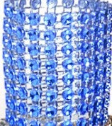 Set of 10 Napkin Rings for Hotel & Home Table Settings - Multiple Colors