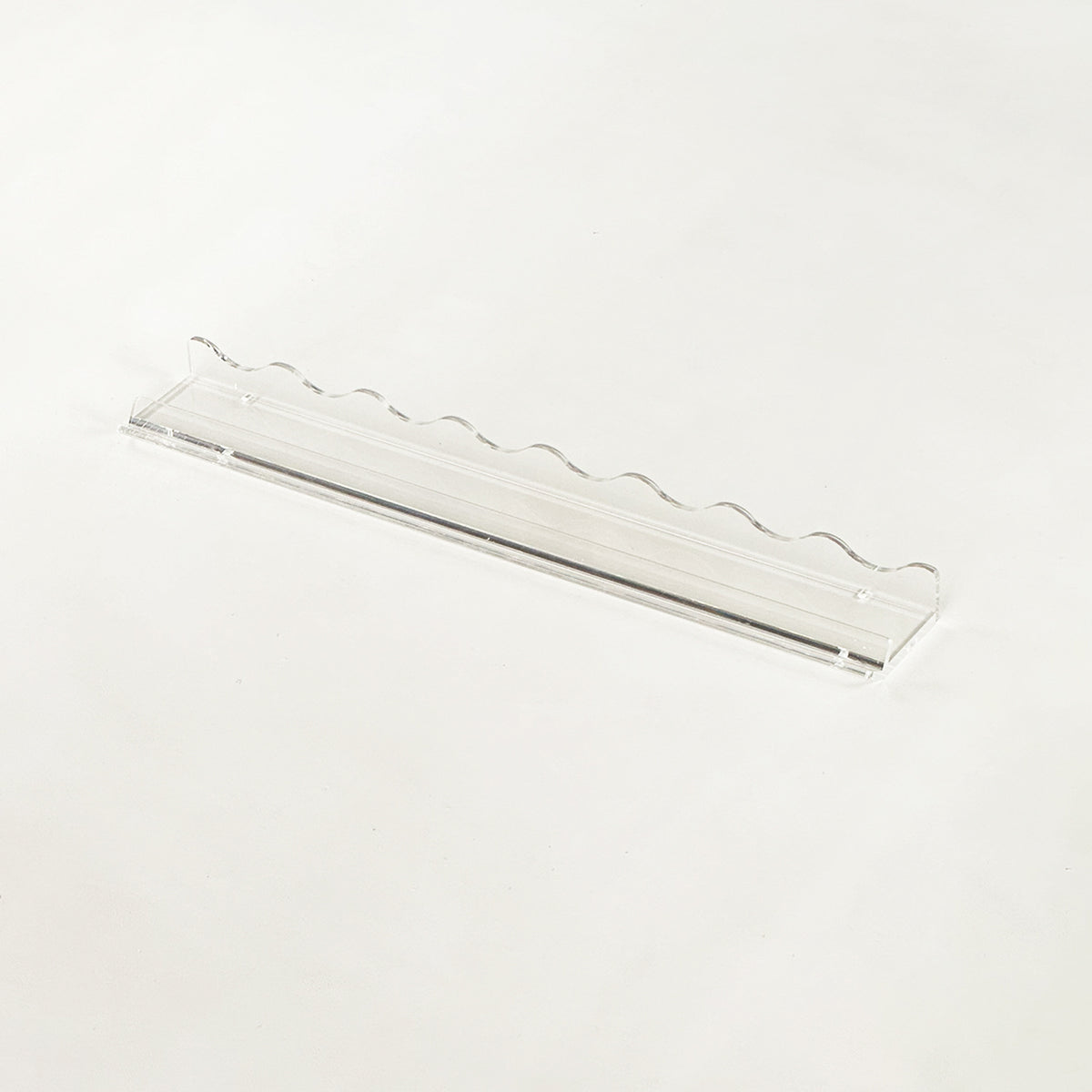 Acrylic Mahjong Ruler - Tile Pusher for Mahjong Games, 17.5 Inch