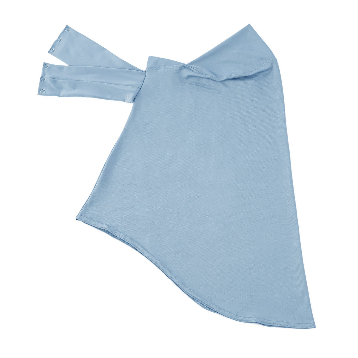 Women's Linen Headscarf with Chin Closure
