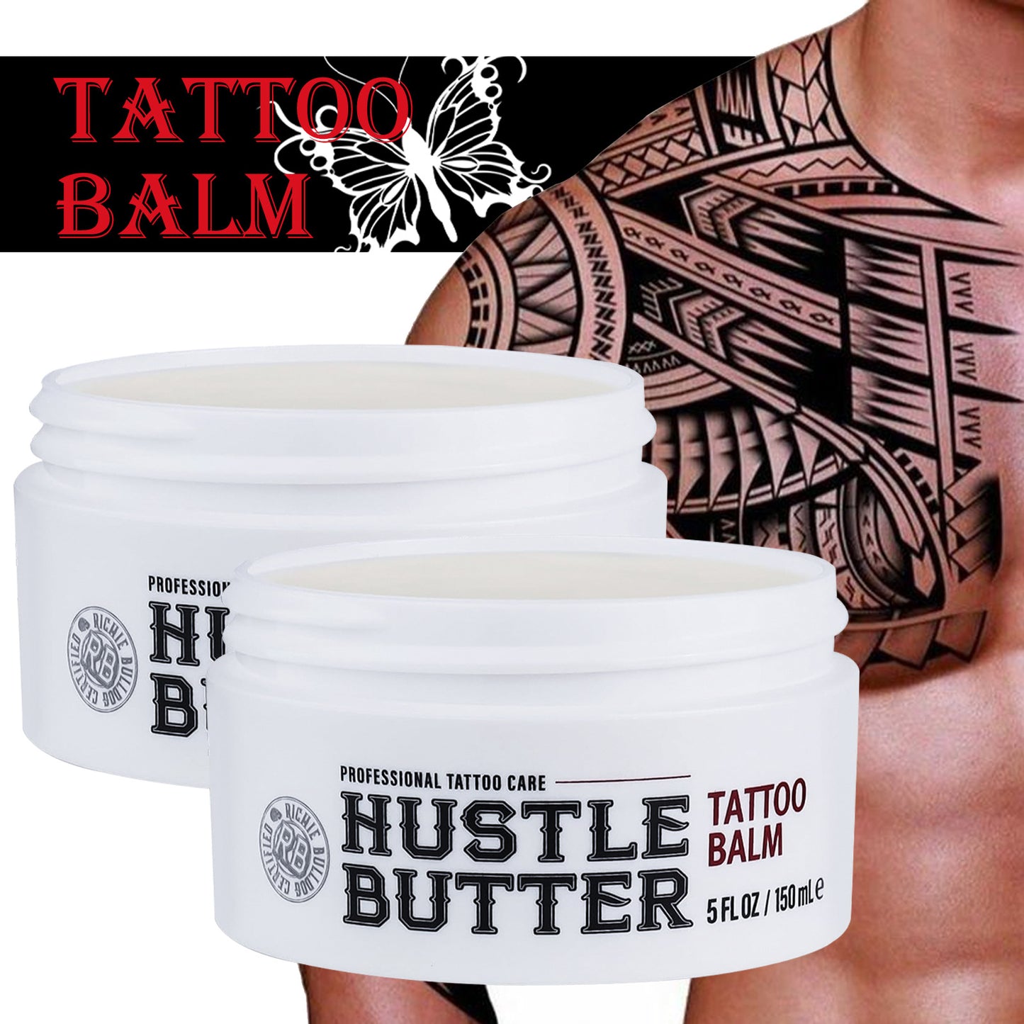 Tattoo Color Enhancement Moisturizing Care Cream - 150ml