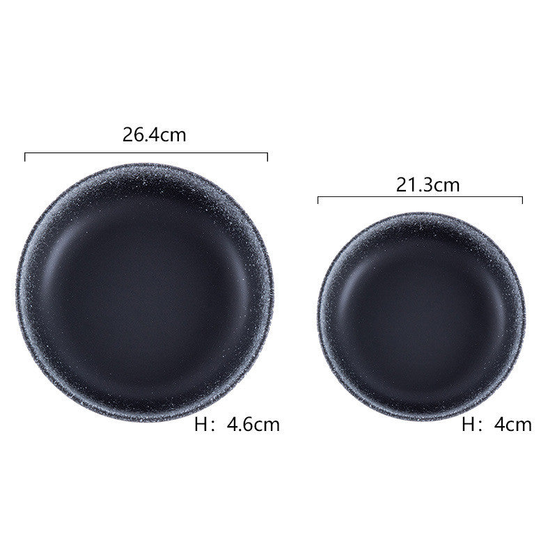 Ceramic Dinner Plate for Western Food - Household Dining Ware