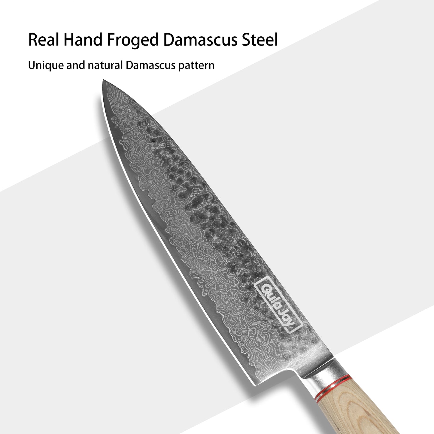 Professional 6.9 Inch Nakiri Knife - 67-Layers Damascus Steel
