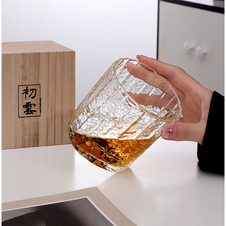 Creative Whiskey Cup with Plastic Bag Design - 420ml Drinkware