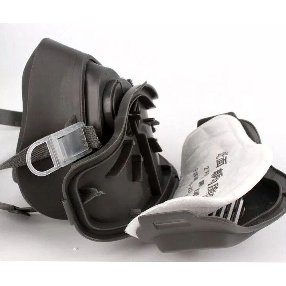 Half Face Respirator Mask - 3200 Reusable Dust Mask for Woodworking & Sanding