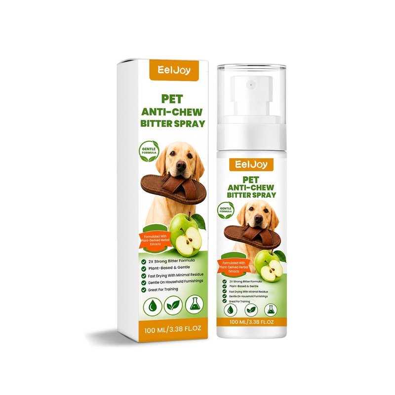 Pet Bitter-Scent Anti-Chewing Spray 100ml - Repels Pets from Biting