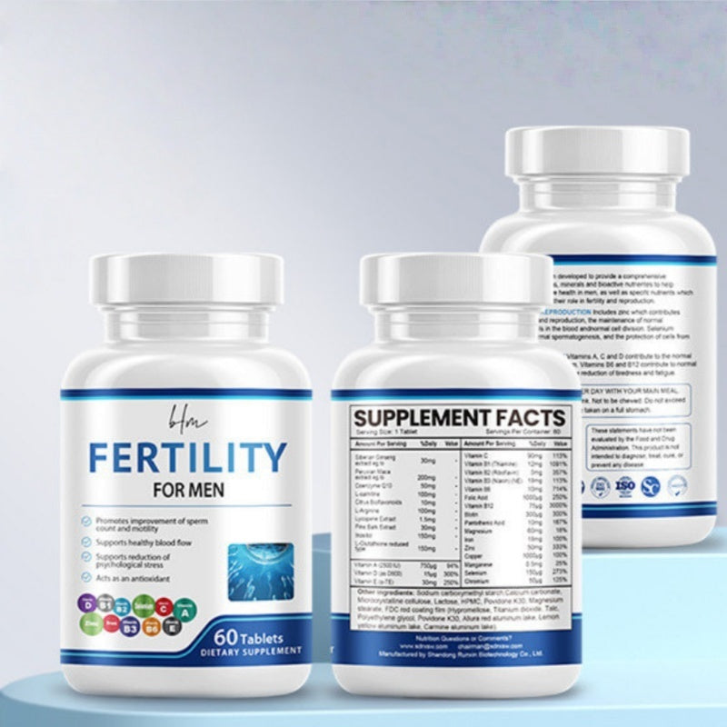 Male Fertility Tablets - 60 Tablets