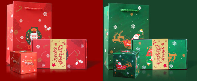 Christmas Surprise Gift Box with Bounce Boxes - Festive Holiday Decor