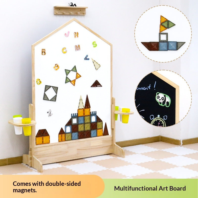 Children's Magnetic Erasable Drawing Board Set for Kids Art & Doodling