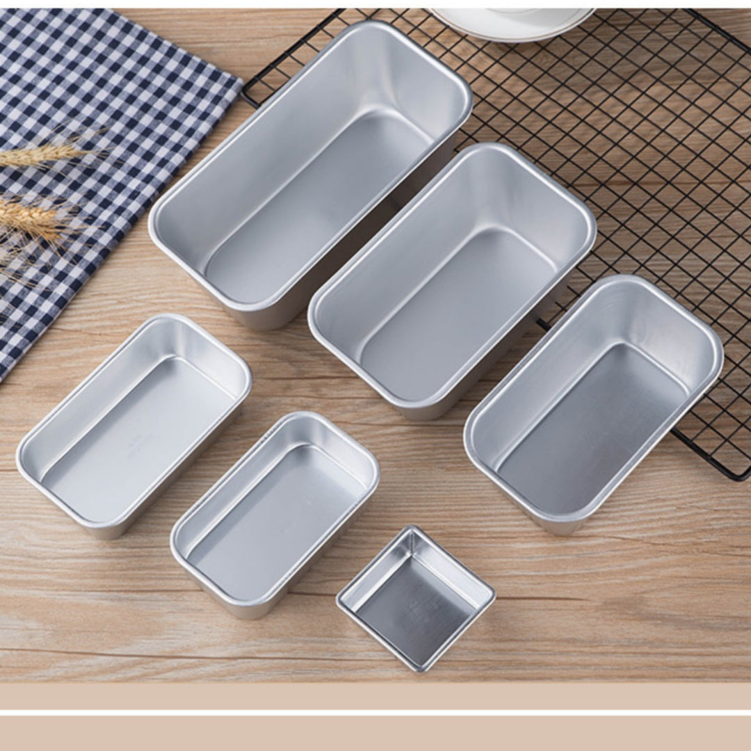 Aluminum Alloy Cake Mold - Rectangular Baking Pan for DIY Cakes