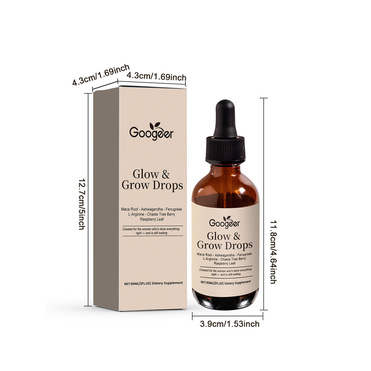 Estrogen Balance Supplement Drops - 60ml