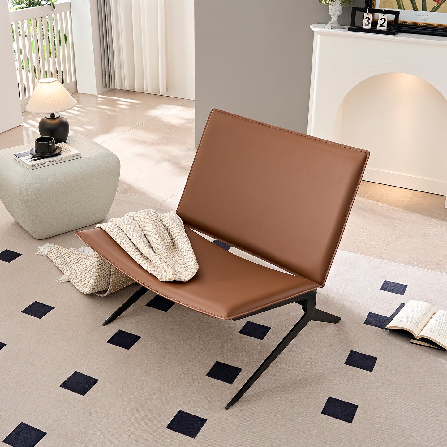 Modern Accent Chair For Living Room, Bedroom & Home Office Seating