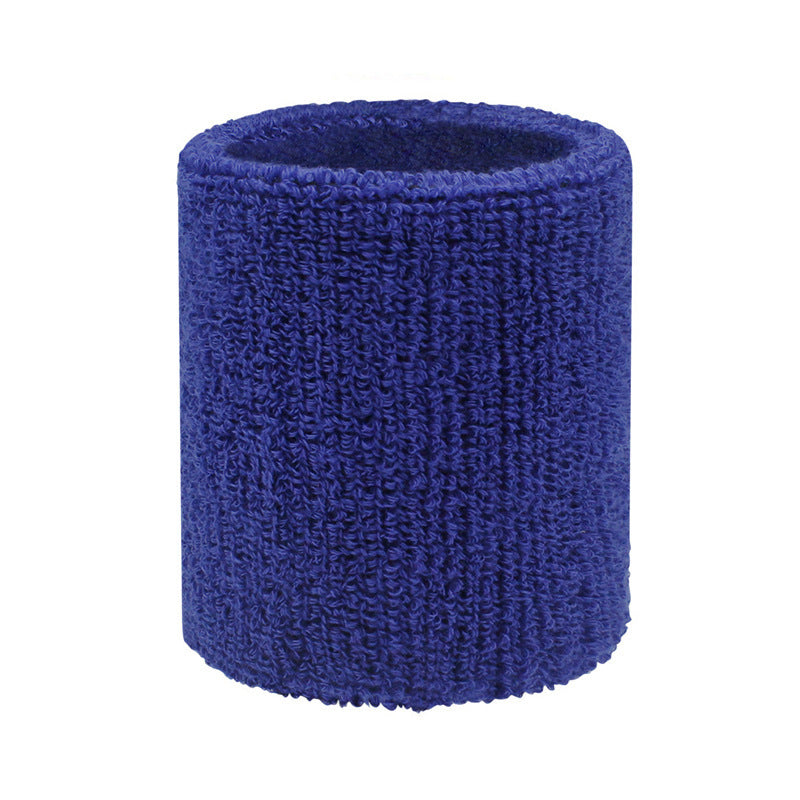Sweat-Wicking Wristband for Sports – Royal Blue 8x8cm