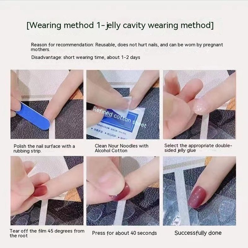 Cute Wearable Nail Art Enhancement Set