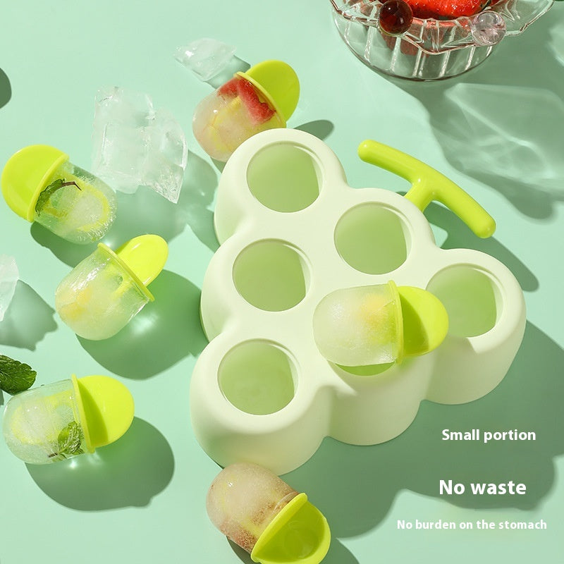 Silicone Ice Cream Mold for Homemade Frozen Desserts - Food Grade