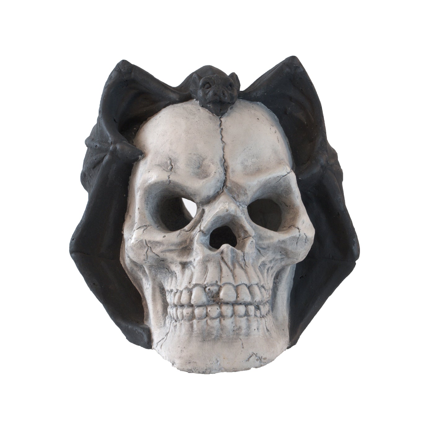 Realistic Demon Skull Gas Log for Fire Pit & Fireplace