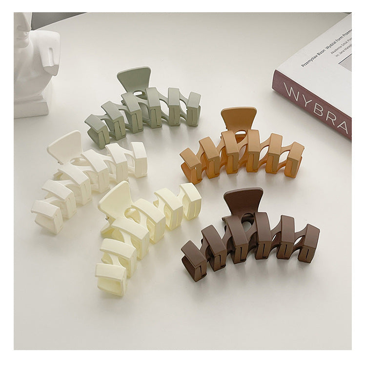 Women's Large Frosted Hair Clip
