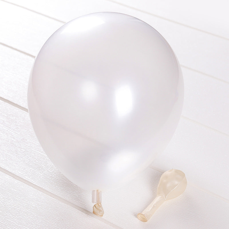 Assorted Latex Balloons for Wedding and Party Decorations - 100PCS