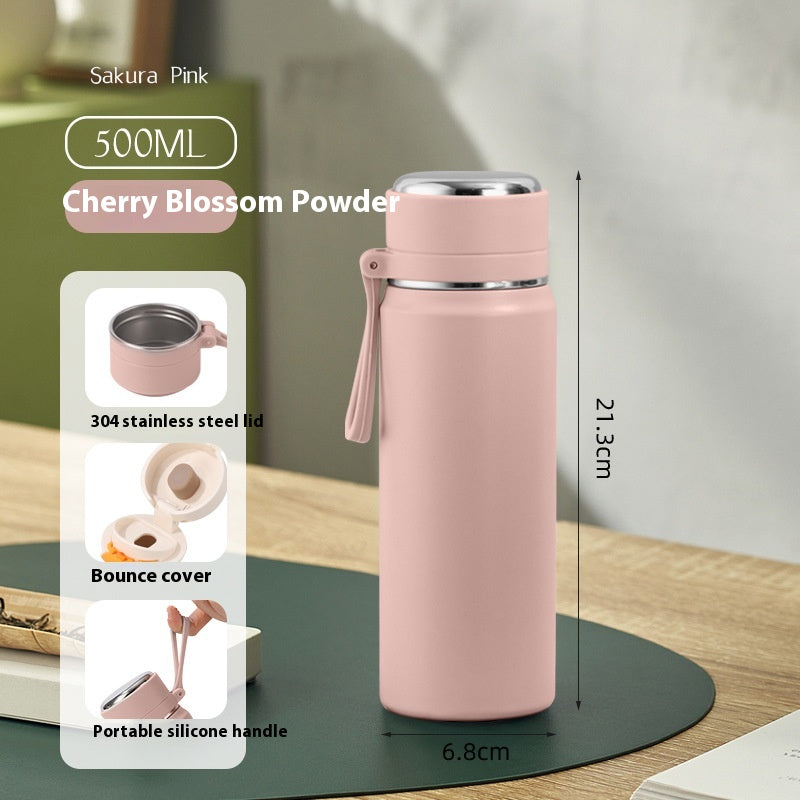 316 Stainless Steel Vacuum Cup - Insulated, Portable Drinkware with Multiple Colors