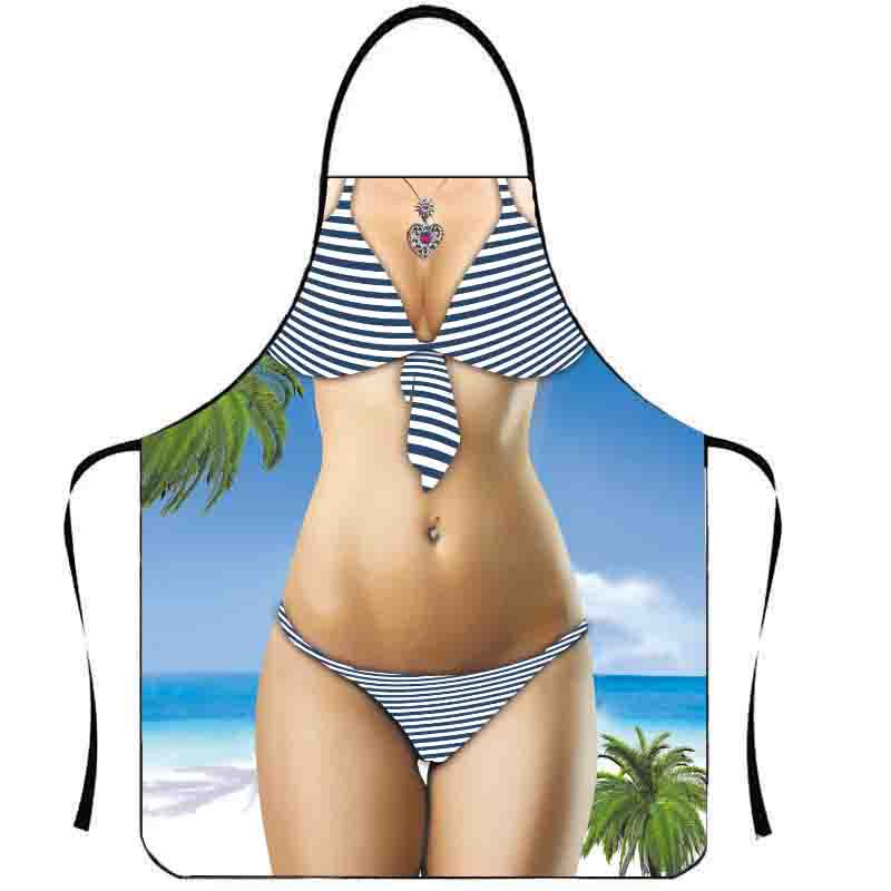 Creative Printing Apron for Men and Women - Eccentric Fashion Kitchen Wear