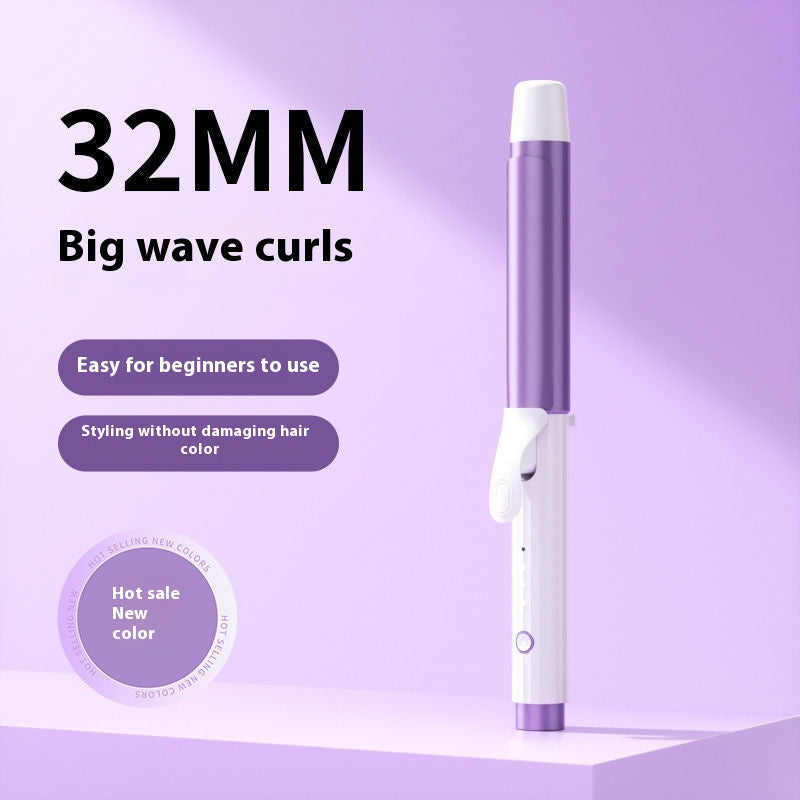 Anion Big Wave Curling Iron for Bangs - Lasting Shape and Style
