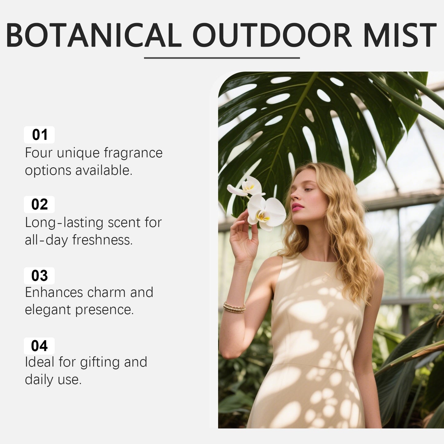Botanical Outdoor Face Mist - 10ml Hydrating Skin Care Spray