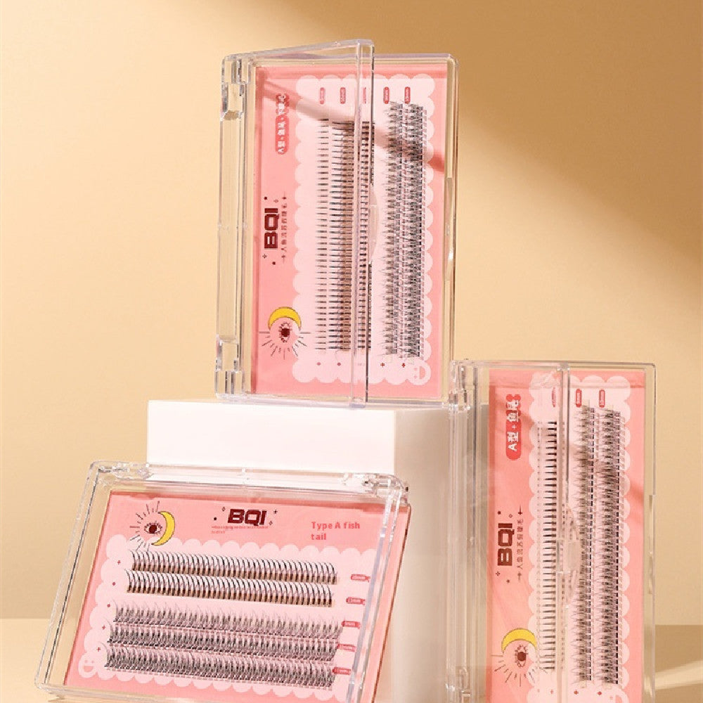 Mermaid Tassel False Eyelashes - Easy to Use 3D Cluster Grafting Curling Style